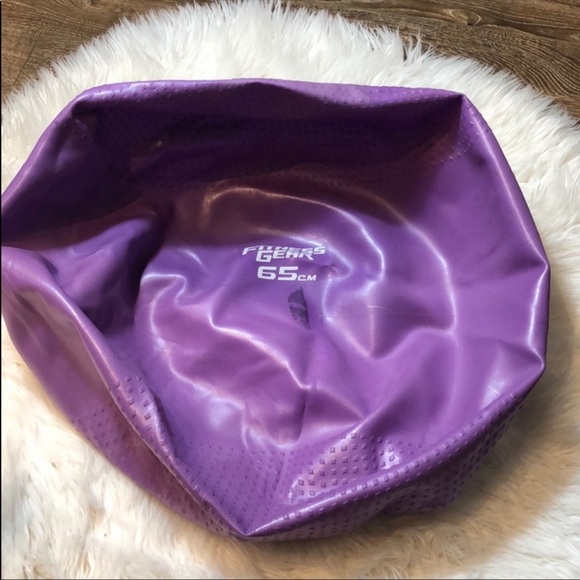 Fitness Gear Stability Ball in Purple - Picture 5 of 7